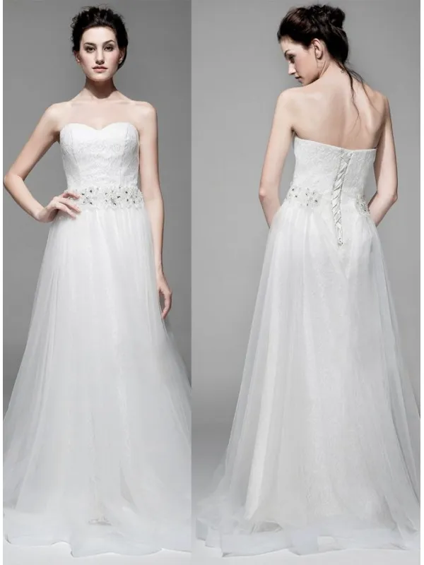 Abito da Sposa due pezzi con gonna rimovibile di Tulle online