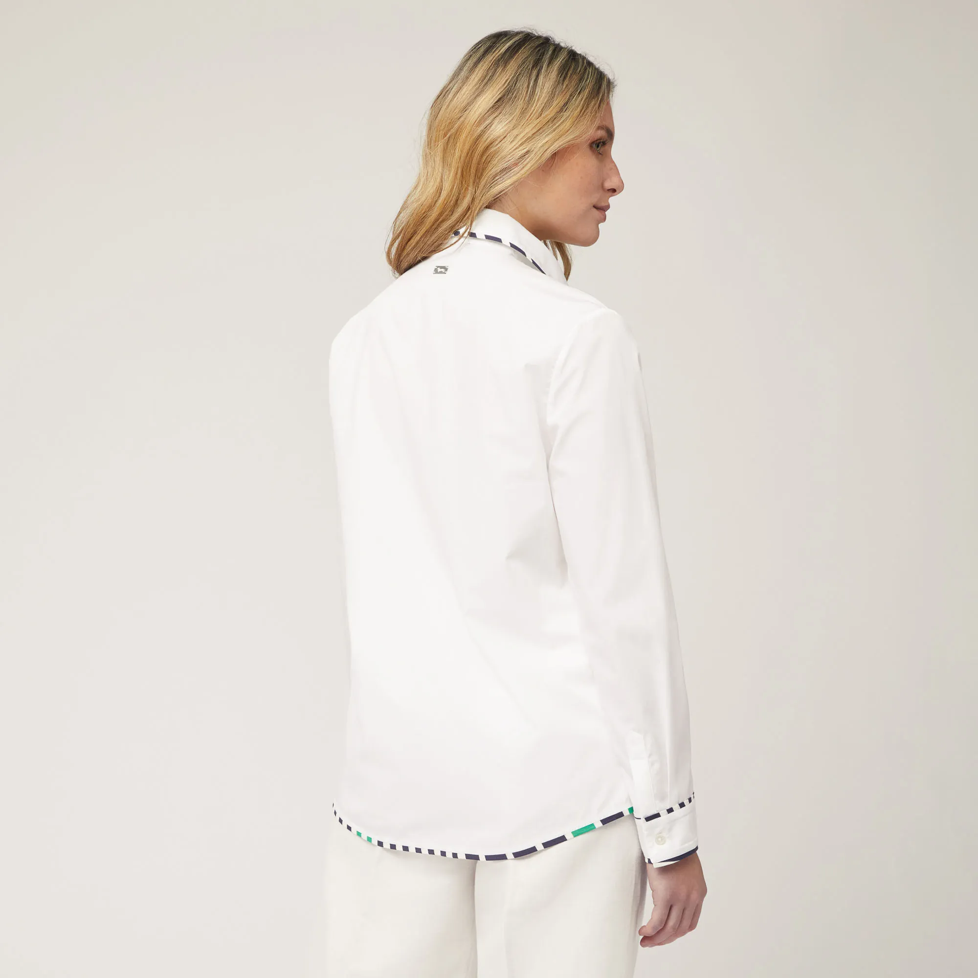 Camicia Con Dettagli Fantasia