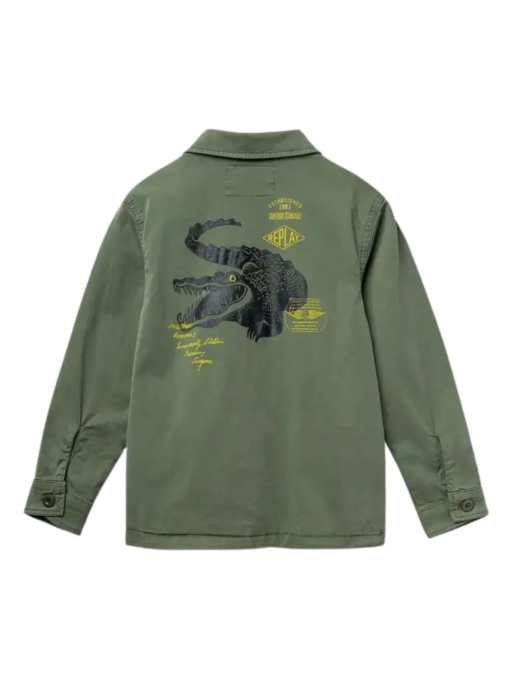 Giubbotto REPLAY & SONS Bambino SB8043.050.84373 Verde