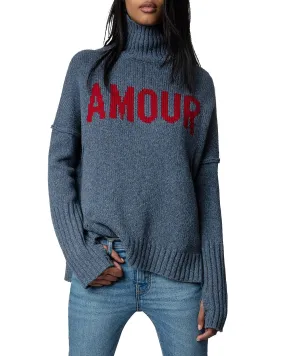 Maglione Alma We Amour denim