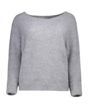 Maglione Xeno mohair grigio