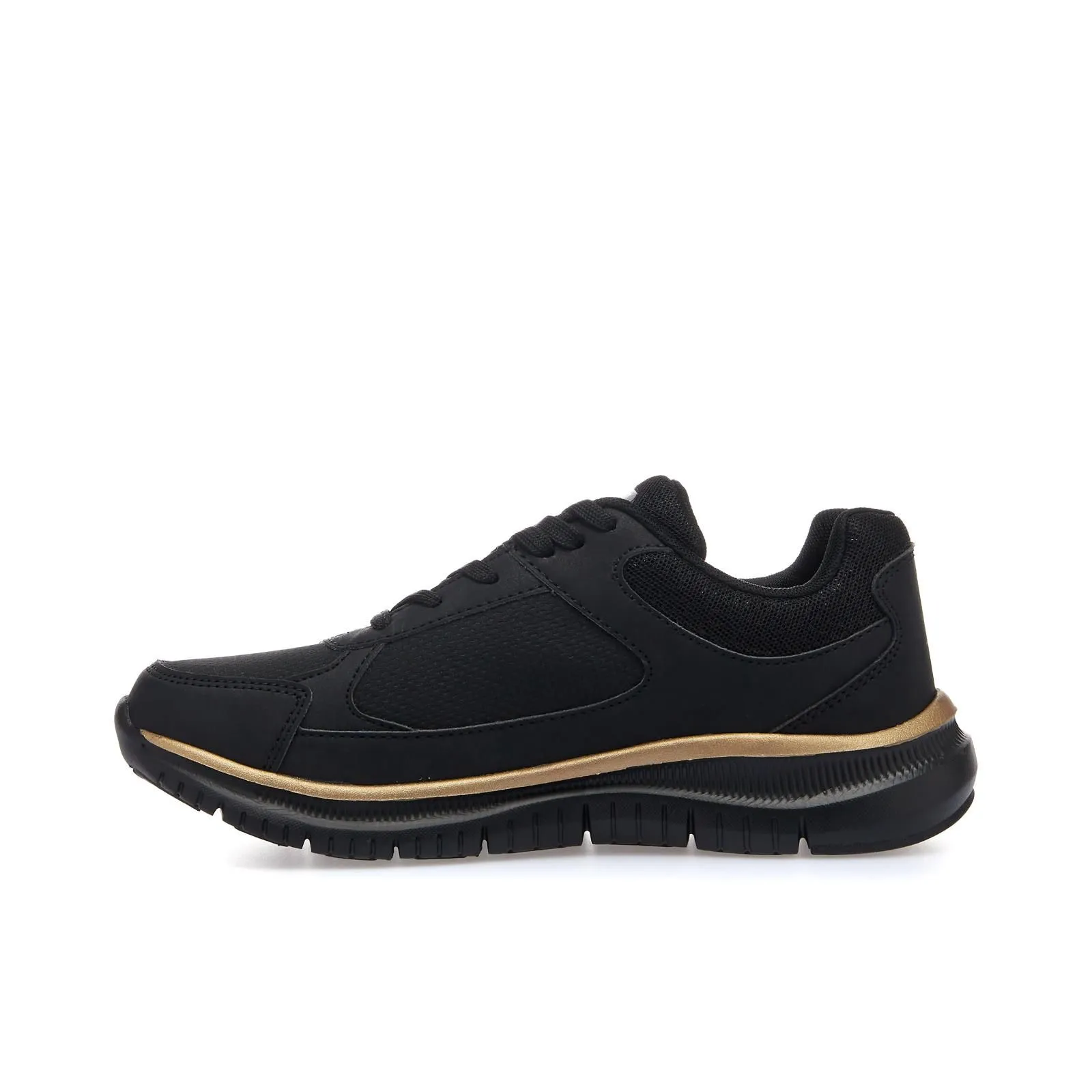 Sneakers da running nere AM 508 con dettagli oro