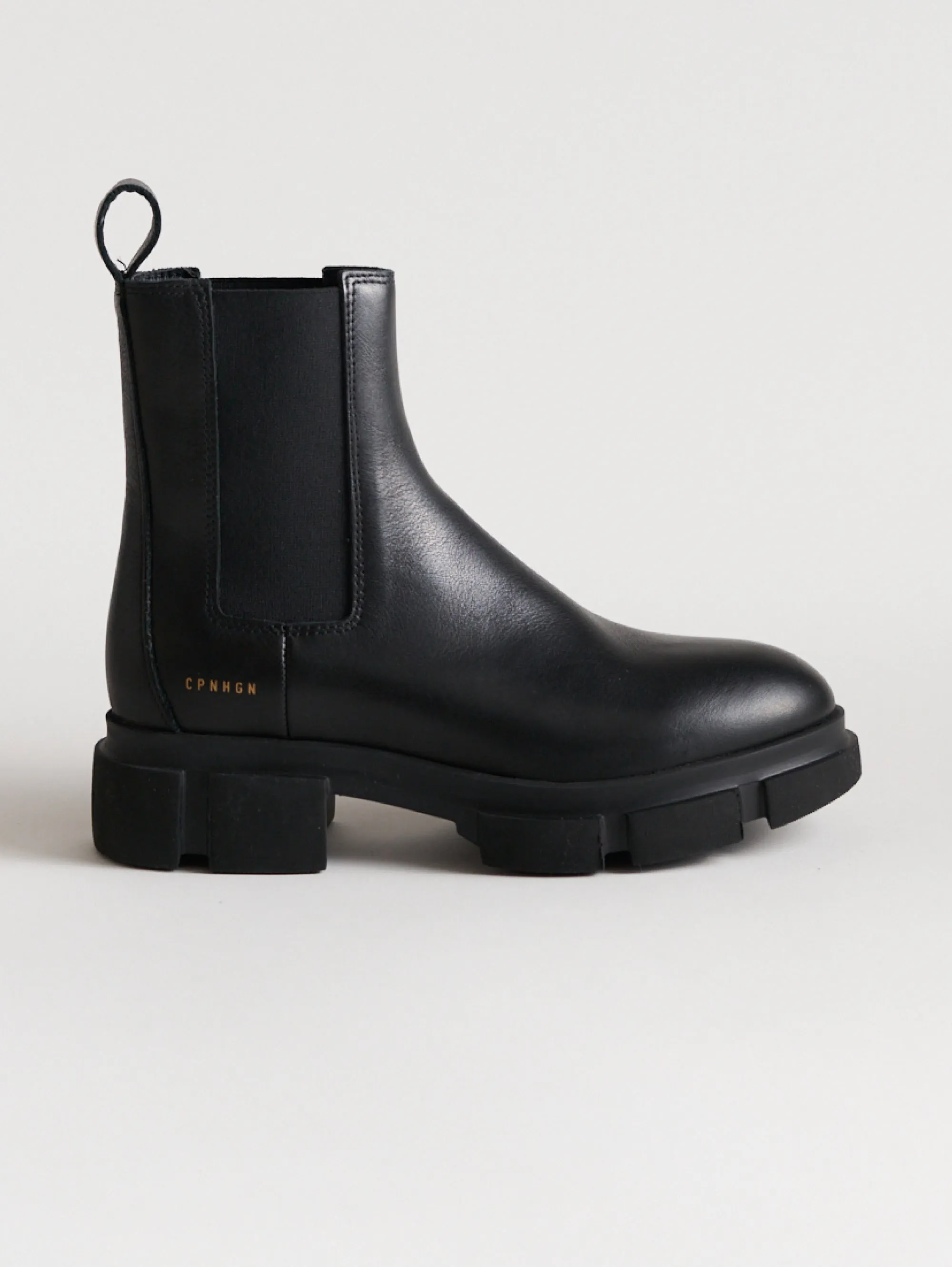 Tronchetti Chelsea in Vitello Nero